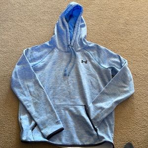 Under Armor light blue hoodie
